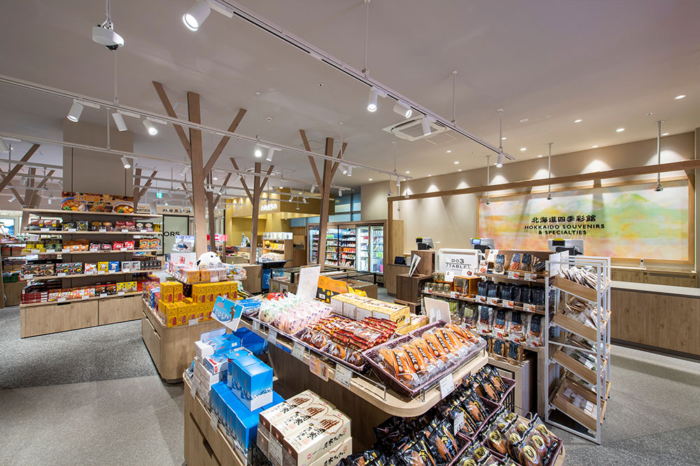 北海道四季彩館 店舗内観