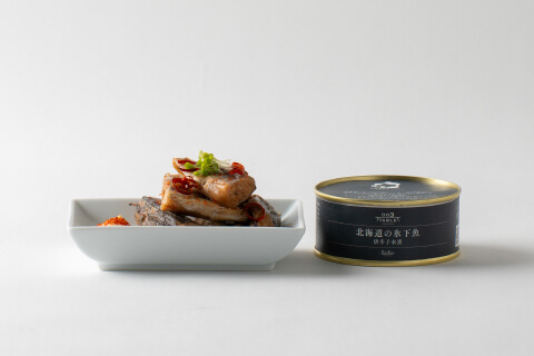 北海道の氷下魚 唐辛子水煮