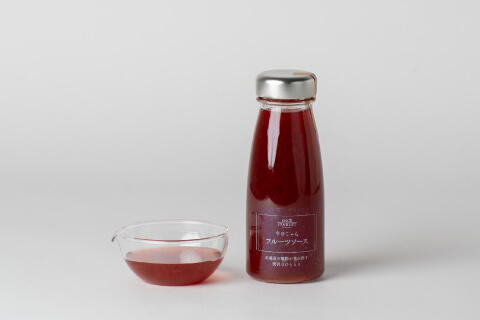 フルーツソース　北海道いちご