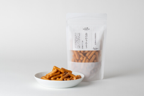 北海道産小麦使用 北のかりんとう 旭川生醤油