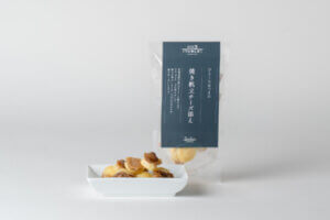 ひとくちおつまみ　焼き帆立チーズ添え