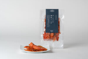 北海道産　サーモンの薄切りとば