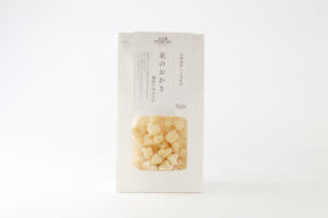 Northern rice crackers made with Hokkaido glutinous rice and Ikeda's mountain wasabi