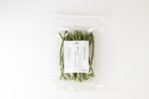 Vegetable snack from the foot of Mt. Yotei in Hokkaido Whole asparagus