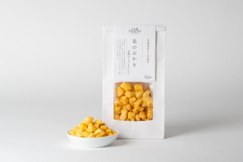 北海道産もち米使用 北のおかき 美瑛のとうもろこし