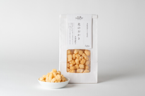 北海道産もち米使用 北のおかき 北海道帆立