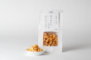 北海道産もち米使用　北のおかき　旭川の醤油