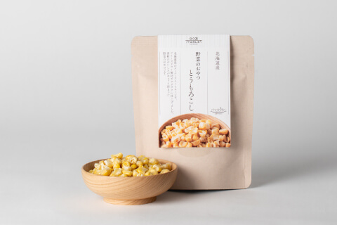 北海道産　野菜のおやつ　とうもろこし